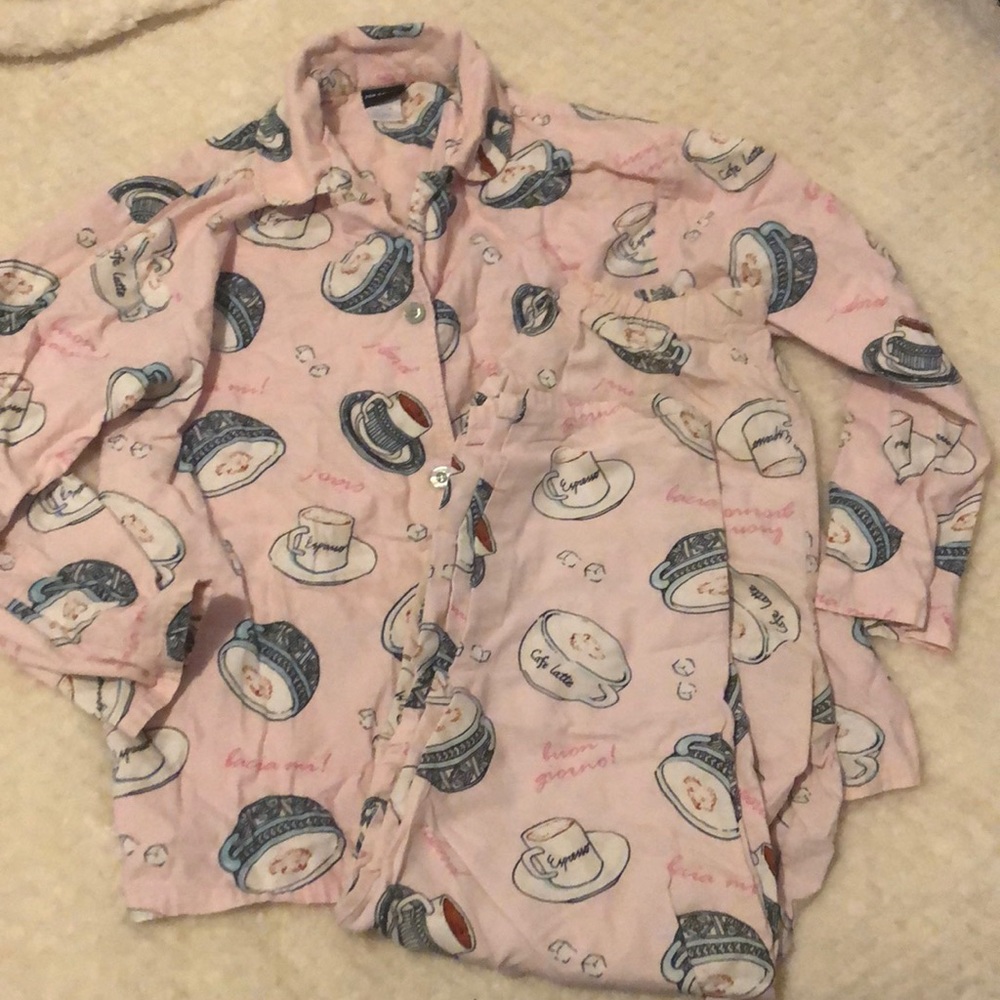 Cafe Latte Joe Boxer Pajama Set